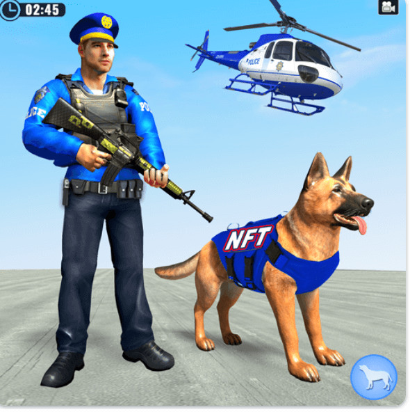 Crypto Police Dog Game